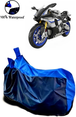 APNEK Waterproof Two Wheeler Cover for Yamaha(YZF R1M, Blue)
