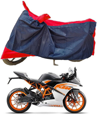 MMSSTAR Waterproof Two Wheeler Cover for KTM(RC 200, Red, Blue)