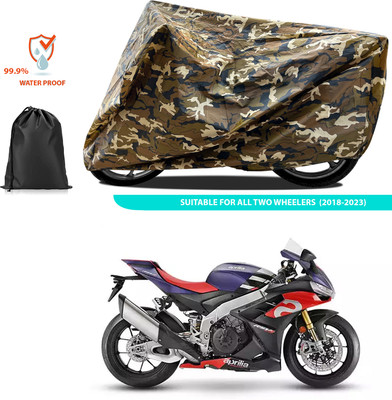 CODOKI Two Wheeler Cover for Aprilia(RSV4, Yellow)