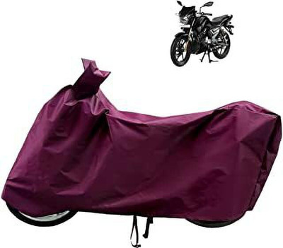 DeepShakshi AUTOMOTIVE Waterproof Two Wheeler Cover for TVS(Apache RTR 180, Maroon)