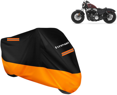Horseyaart Waterproof Two Wheeler Cover for Bajaj(Discover 125 DTS-i, Orange)