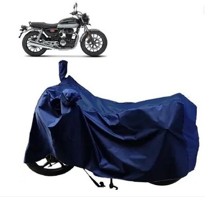 Tritika Waterproof Two Wheeler Cover for Honda(Hness CB350, Blue)