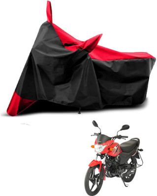 AASHTIK MART Two Wheeler Cover for Suzuki(Red, Black)