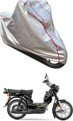 GOSHIV-car and bike accessories Waterproof Two Wheeler Cover for TVS(XL 100 Heavy Duty BS6, Silver)