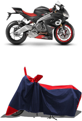 SUGASHRI Waterproof Two Wheeler Cover for Aprilia(RS 660 BS6, Red, Blue)