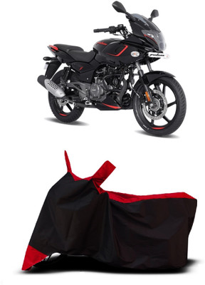 VESMEI Two Wheeler Cover for Bajaj(Pulsar 180F, Red)