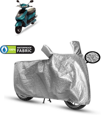CODOKI Waterproof Two Wheeler Cover for Okinawa(R30 electric scooter, Silver)