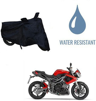 SK AUTO Two Wheeler Cover for DSK Benelli(TNT R, Black)