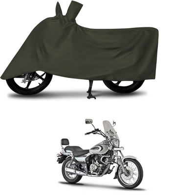 aosis Waterproof Two Wheeler Cover for Bajaj(Avenger 400, Green)