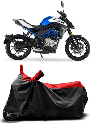 MMSSTAR Waterproof Two Wheeler Cover for CFMoto(300NK, Red)