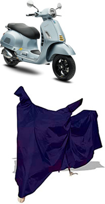 Amexride Two Wheeler Cover for Vespa(GTS Super 300, Blue)