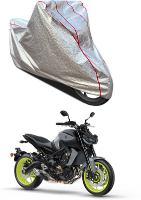 PAGORA Waterproof Two Wheeler Cover for Yamaha(MT 9, Silver)