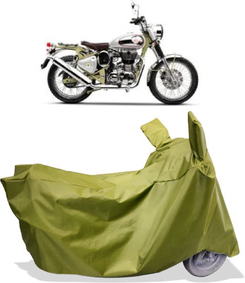 Amexride Two Wheeler Cover for Royal Enfield(Bullet Trials 500, Maroon)