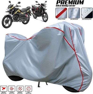 OliverX Waterproof Two Wheeler Cover for Honda(SP 125, Silver, Red, Multicolor)