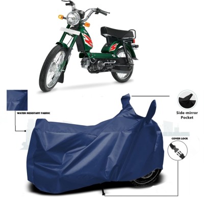 WMIZEXA Waterproof Two Wheeler Cover for TVS(XL 100, Blue)