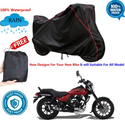 AUTOCAD Waterproof Two Wheeler Cover for Bajaj(Avenger 150 Street, Black)