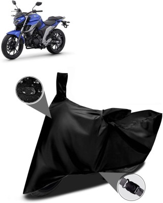 AutoGalaxy Waterproof Two Wheeler Cover for Yamaha(Fazer, Black)