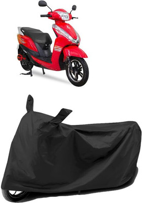 KEDIT Two Wheeler Cover for Ampere(Magnus BS6, Black)