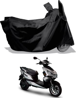 Amexride Two Wheeler Cover for Okinawa(i-Praise, Black)