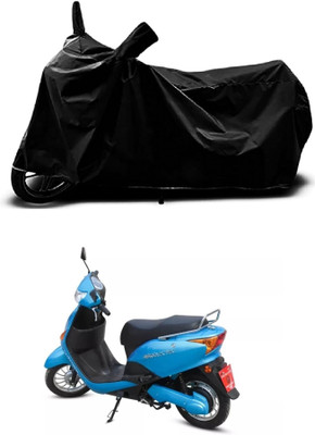 DeepShakshi AUTOMOTIVE Waterproof Two Wheeler Cover for Hero(Electric Optima HS500 ER, Black)