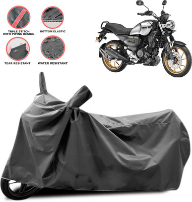 PAGORA Waterproof Two Wheeler Cover for Yamaha(FZ-X, Grey)