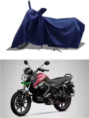 RAQTRO Waterproof Two Wheeler Cover for Revolt(Motors E-Bike, Blue)