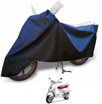 Euro Care Waterproof Two Wheeler Cover for Vespa(Elegante, Silver)