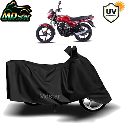 MWBB Waterproof Two Wheeler Cover for Bajaj(CT 100, Black)
