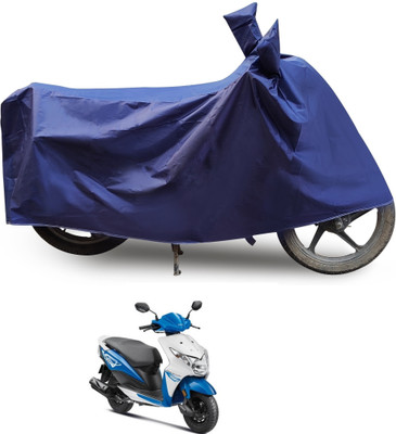 Auto Hub Two Wheeler Cover for Honda(Dio, Blue)