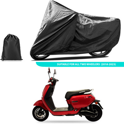 CODOKI Two Wheeler Cover for Okinawa(Lite, Black)