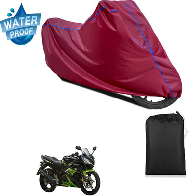 PAGORA Waterproof Two Wheeler Cover for Yamaha(YZF R15S, Maroon)