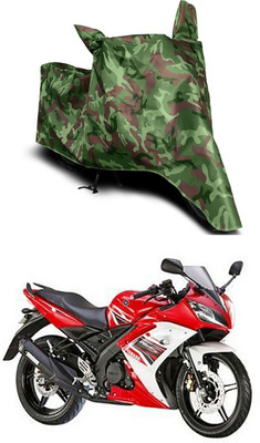 Mdstar Waterproof Two Wheeler Cover for Yamaha(YZF R15S, Multicolor)