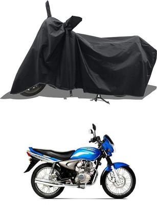 KEDIT Two Wheeler Cover for Bajaj(Wind 125, Black)