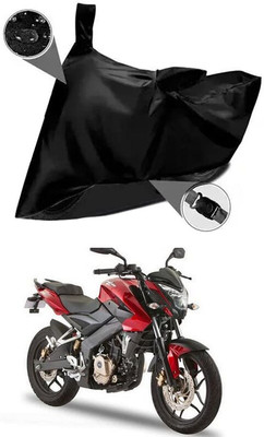 AASHTIK MART Two Wheeler Cover for Bajaj(Pulsar 180NS, Black)