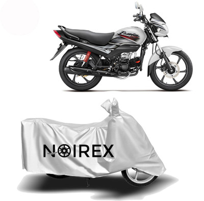 NOIREX Two Wheeler Cover for Hero(Passion Pro i3S, Silver)