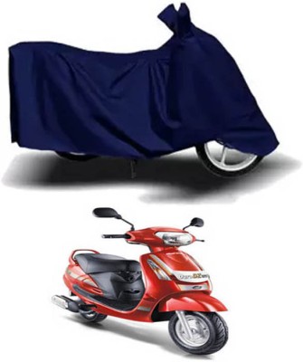 RONISH Waterproof Two Wheeler Cover for Mahindra(Duro DZ, Blue)