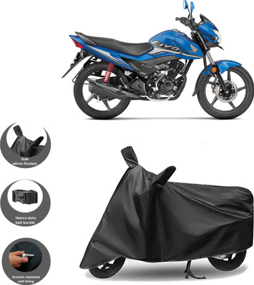 DeepShakshi AUTOMOTIVE Two Wheeler Cover for Honda(Livo, Black)