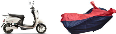 malti Two Wheeler Cover for Evolet(Polo BS6, Red, Blue)