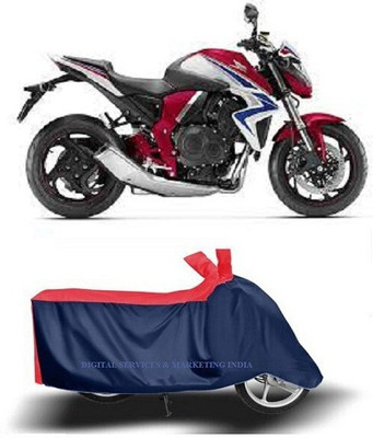 DeepShakshi AUTOMOTIVE Waterproof Two Wheeler Cover for Honda(CB 1000R, Blue)