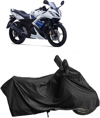 MMSSTAR Waterproof Two Wheeler Cover for Yamaha(YZF R15 S, Black)