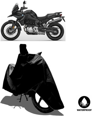 Amexride Waterproof Two Wheeler Cover for BMW(F 850 GS, Black)