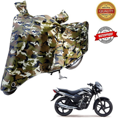 Laxnera Waterproof Two Wheeler Cover for TVS(Sport, Green, Black)