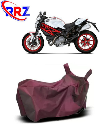 RRZ Waterproof Two Wheeler Cover for Ducati(Monster 796 S2R, Maroon)