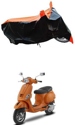 VESMEI Two Wheeler Cover for Vespa(Vespa SXL 150, Orange)