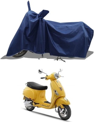 KEDIT Two Wheeler Cover for Vespa(Vespa VXL, Blue)