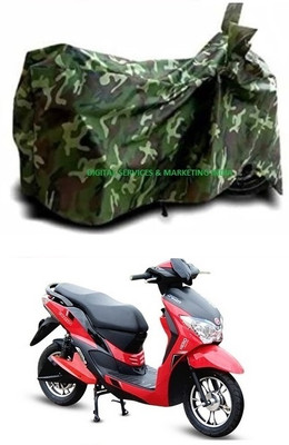 DSAMI Two Wheeler Cover for Hero(Electric Dash, Multicolor)