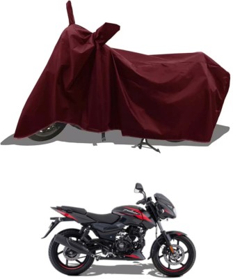 HWSXQAE Waterproof Two Wheeler Cover for Bajaj(Pulsar 150 BS6, Maroon)