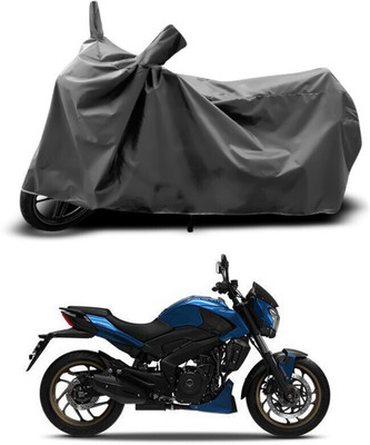 SEBONGO Waterproof Two Wheeler Cover for Bajaj(Dominar, Grey)
