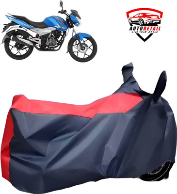 AutoRetail Waterproof Two Wheeler Cover for Bajaj(Discover, Red, Blue)