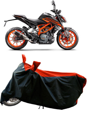 DeepShakshi AUTOMOTIVE Waterproof Two Wheeler Cover for KTM(250 Duke, Red)